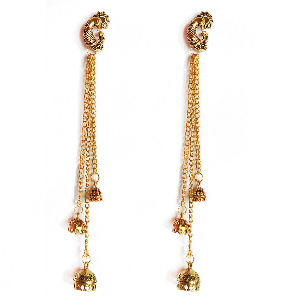 long dangler earrings