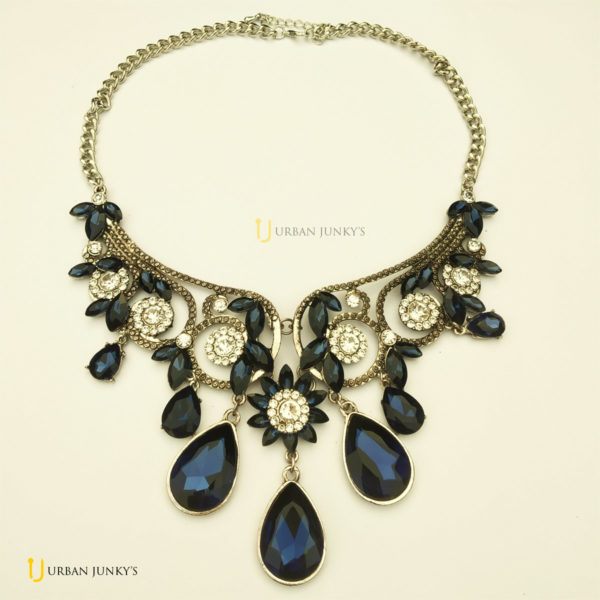 necklace blue stone