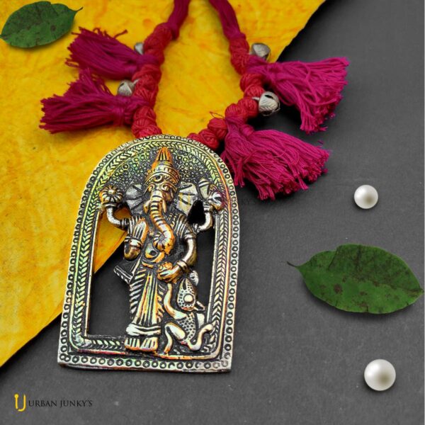 oxidised-ganesha-handmade-necklace