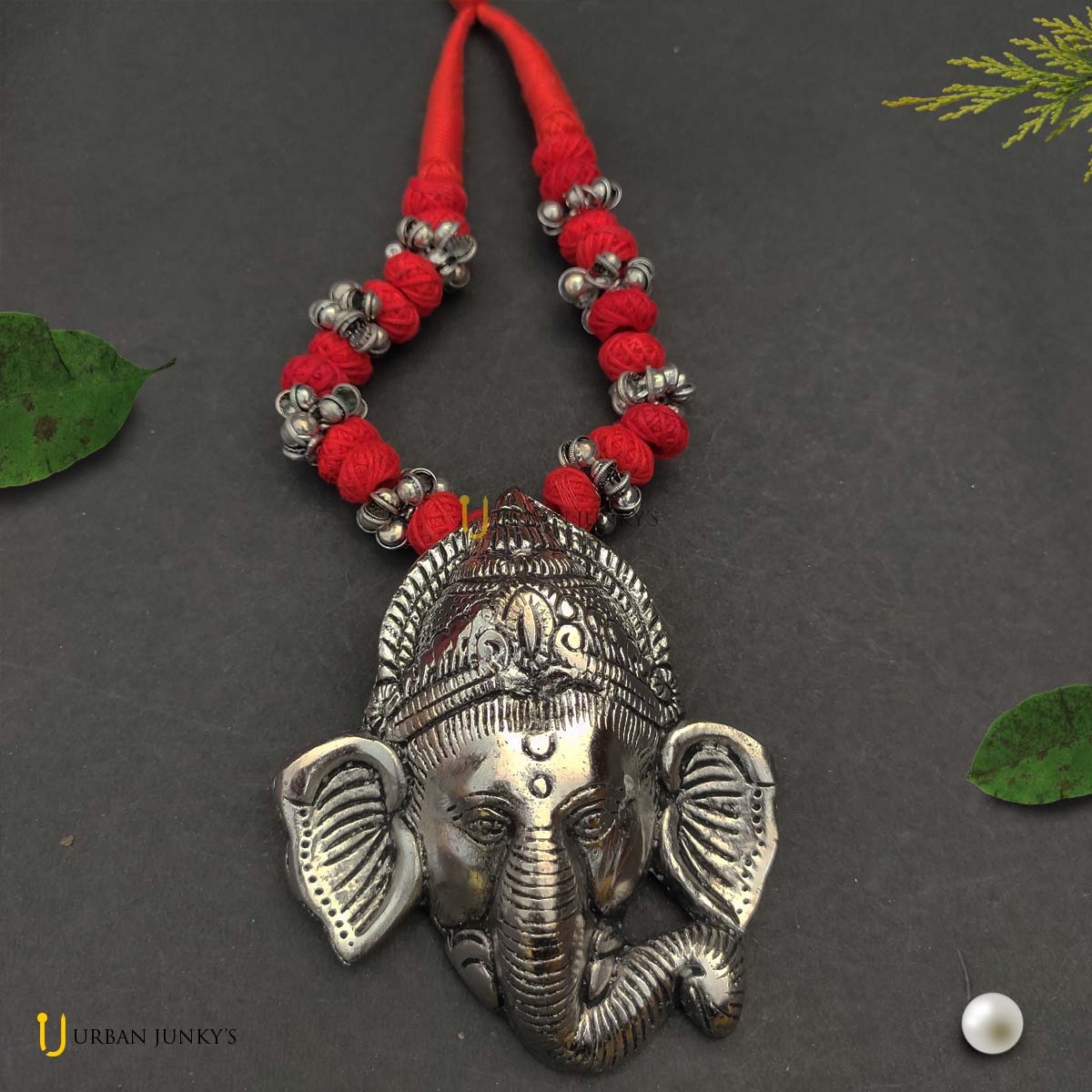 ganesh oxidised jewellery