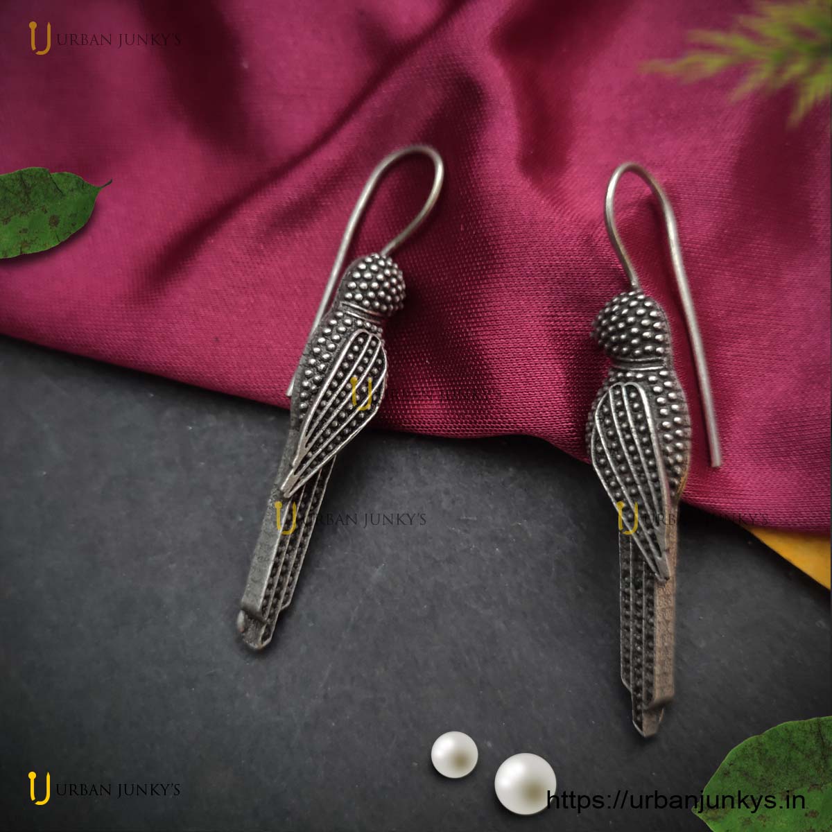 silver-lookalike-parrot-earrings1 silver-lookalike-parrot-earrings