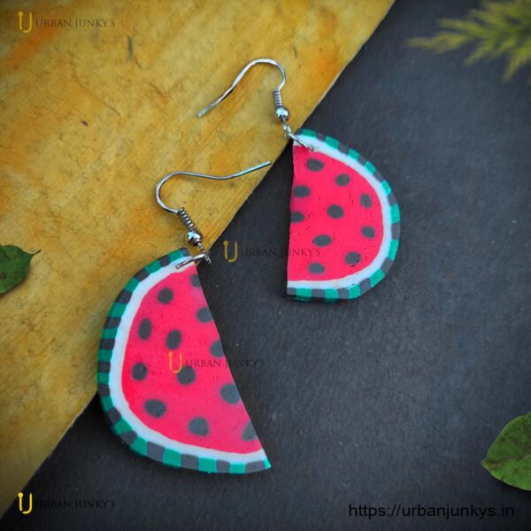 funky-watermelon-earrings